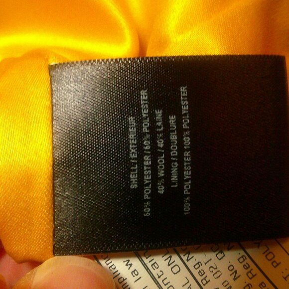 SAM EDELMAN Wool Blend Single Button PeaCoat 0 - Picture 8 of 9